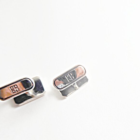 Vintage Gucci Two Tone, Bullet Back Cufflinks - Picture 2 of 2